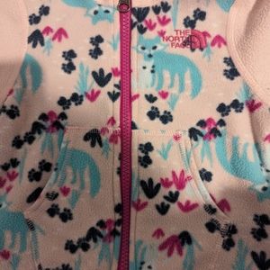 North Face Pink and Blue Fox Hoodie 3 for $20